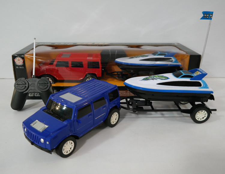 四通遥控车拖四通遥控船不包电 MX-0015-7